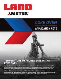 Application Note - COKE OVEN TEMPERATURE MEASUREMENT