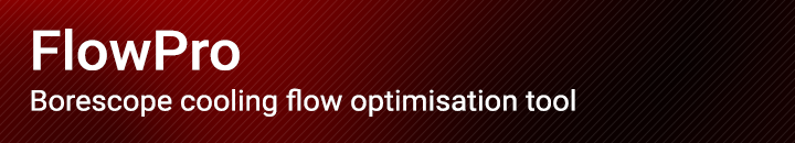 FlowPro: Borescope cooling flow optimisation tool